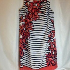 AGB Sheath Dress, Sleeveless, Size 14W